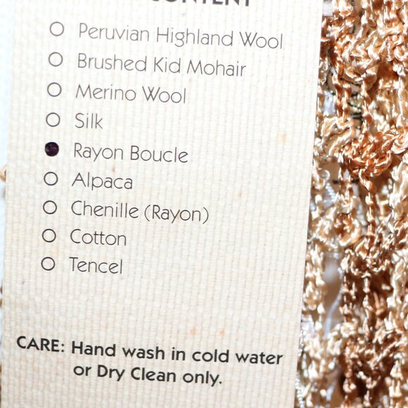 Ribbon scarf Handmade NWT - Picture 3 of 3